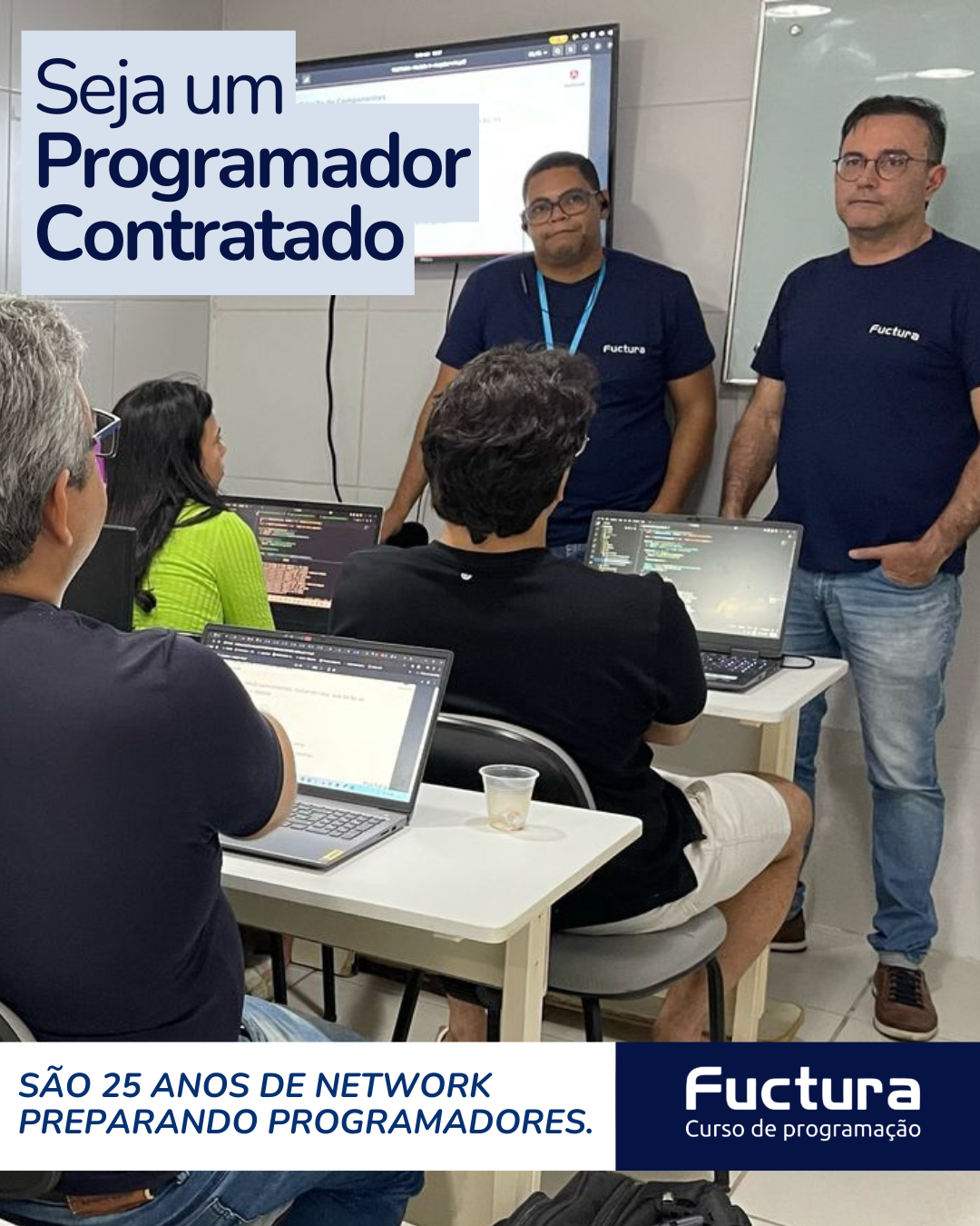 Fuctura Tecnologia Facebook ad: Fuctura, escola de Programação Recife. Curso Redes Linux…