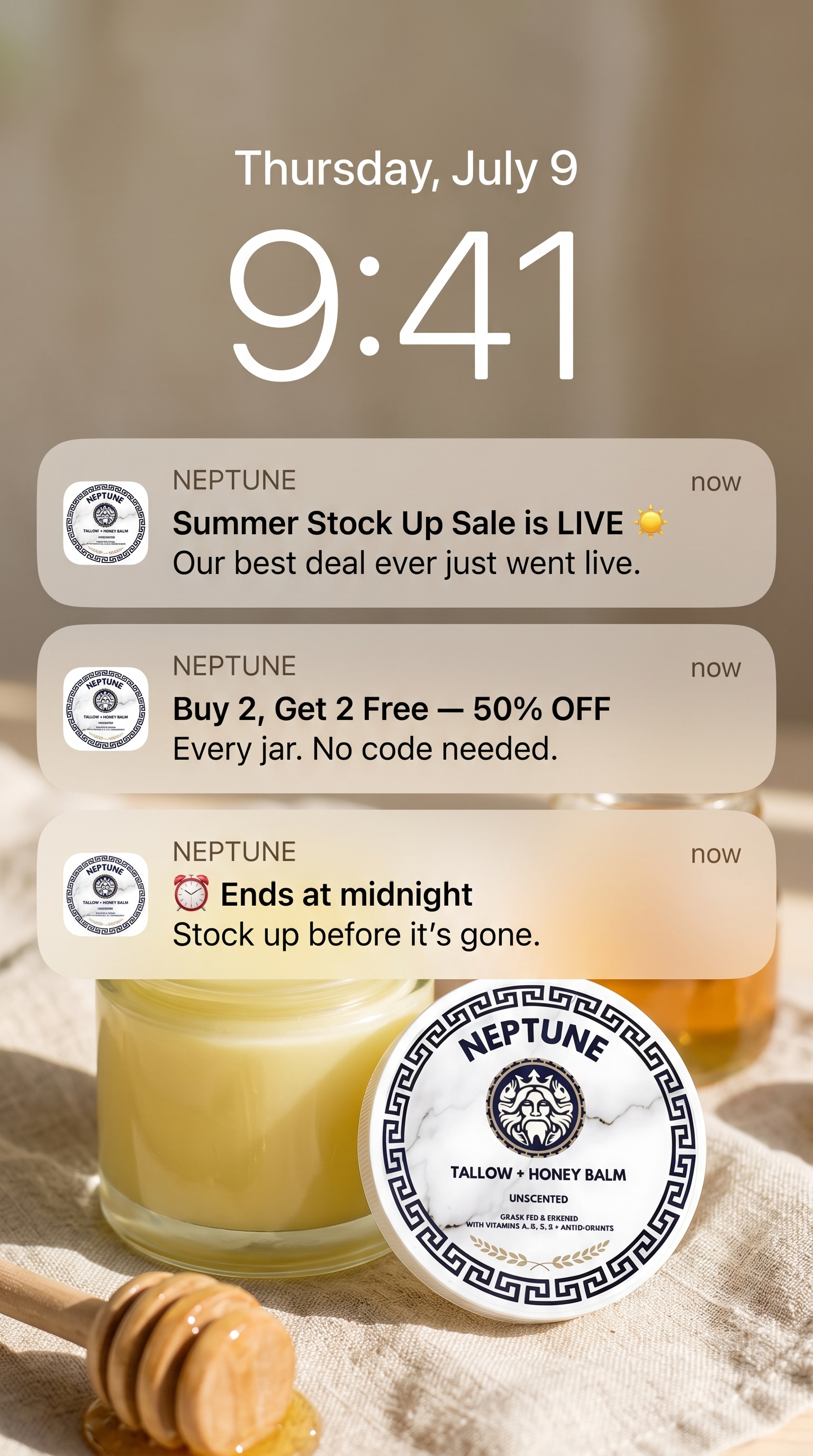 Neptune Health Facebook ad