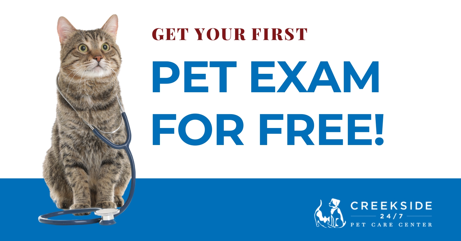Creekside Pet Care Center Facebook ad