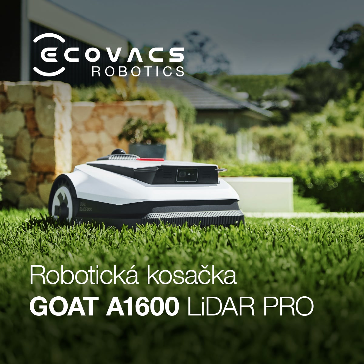 Ecovacs Slovakia Facebook ad: ECOVACS GOAT A1600 LiDAR PRO