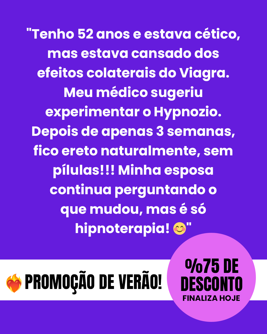 Hypnotherapist - Dr. Edward Miller Facebook ad