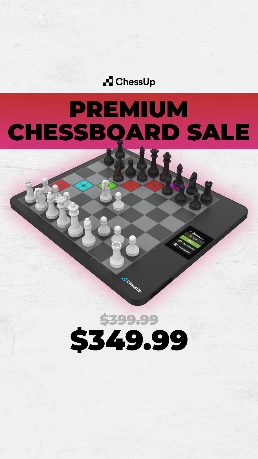 ChessUp Facebook ad