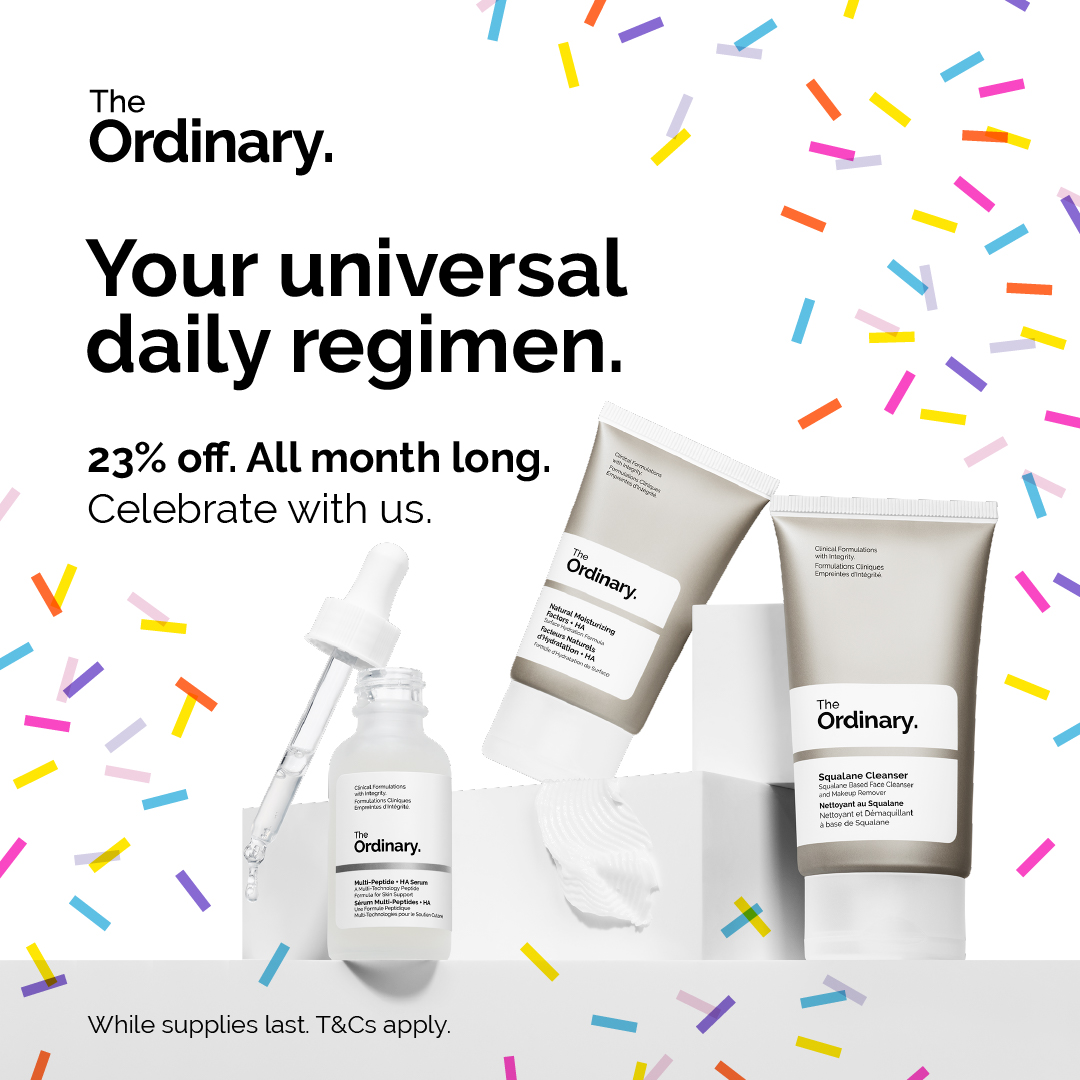 The Ordinary Facebook ad