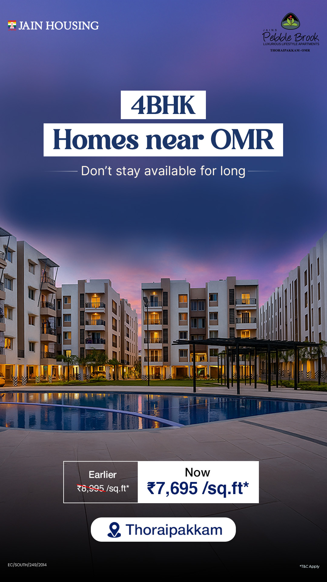 Jain Housing Facebook ad from May 22, 2026