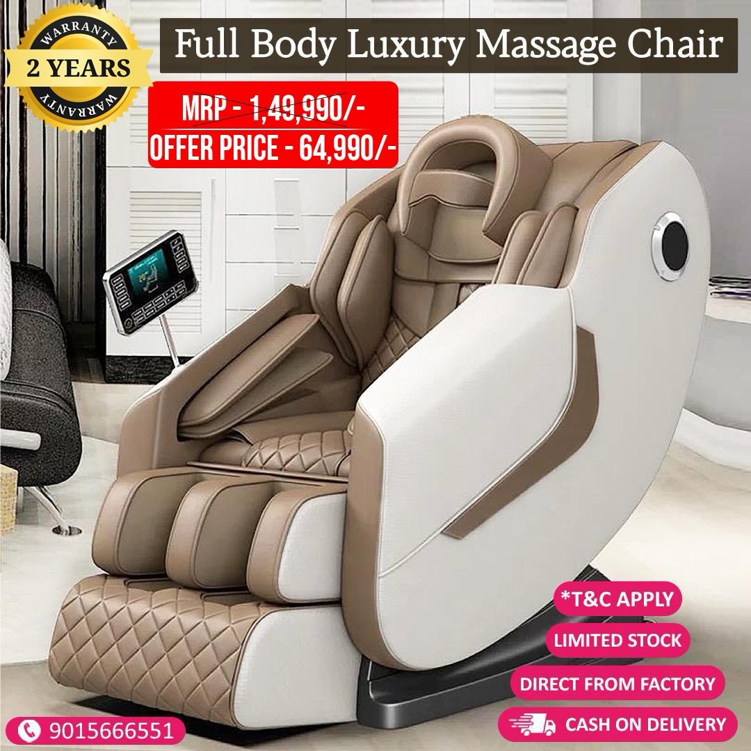 Human Touch India Facebook ad: 5-Star Spa Now at Home!