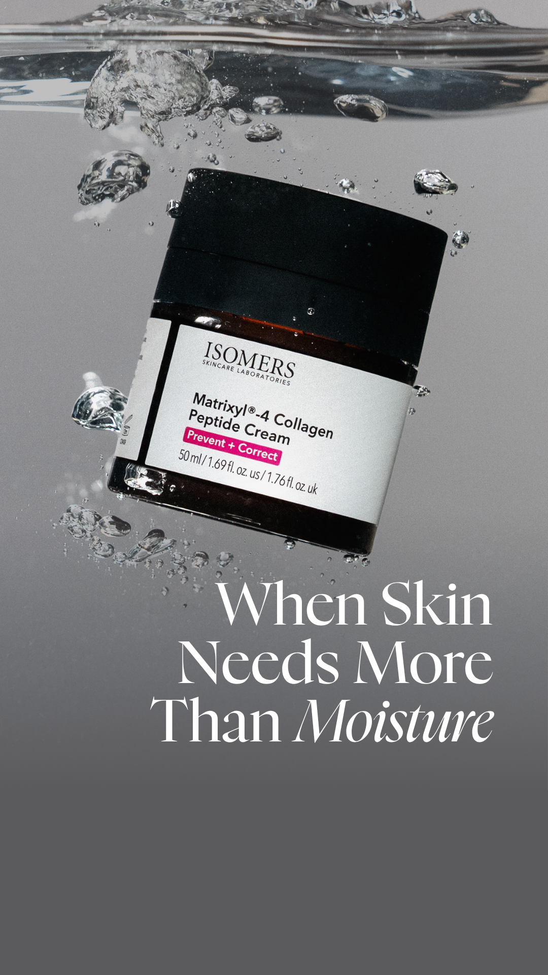 Isomers Skincare Facebook ad