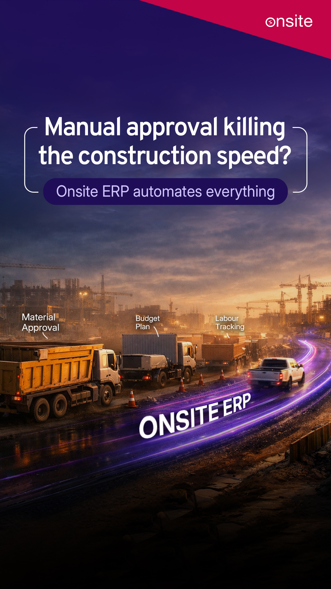 Onsite - Construction App Facebook ad