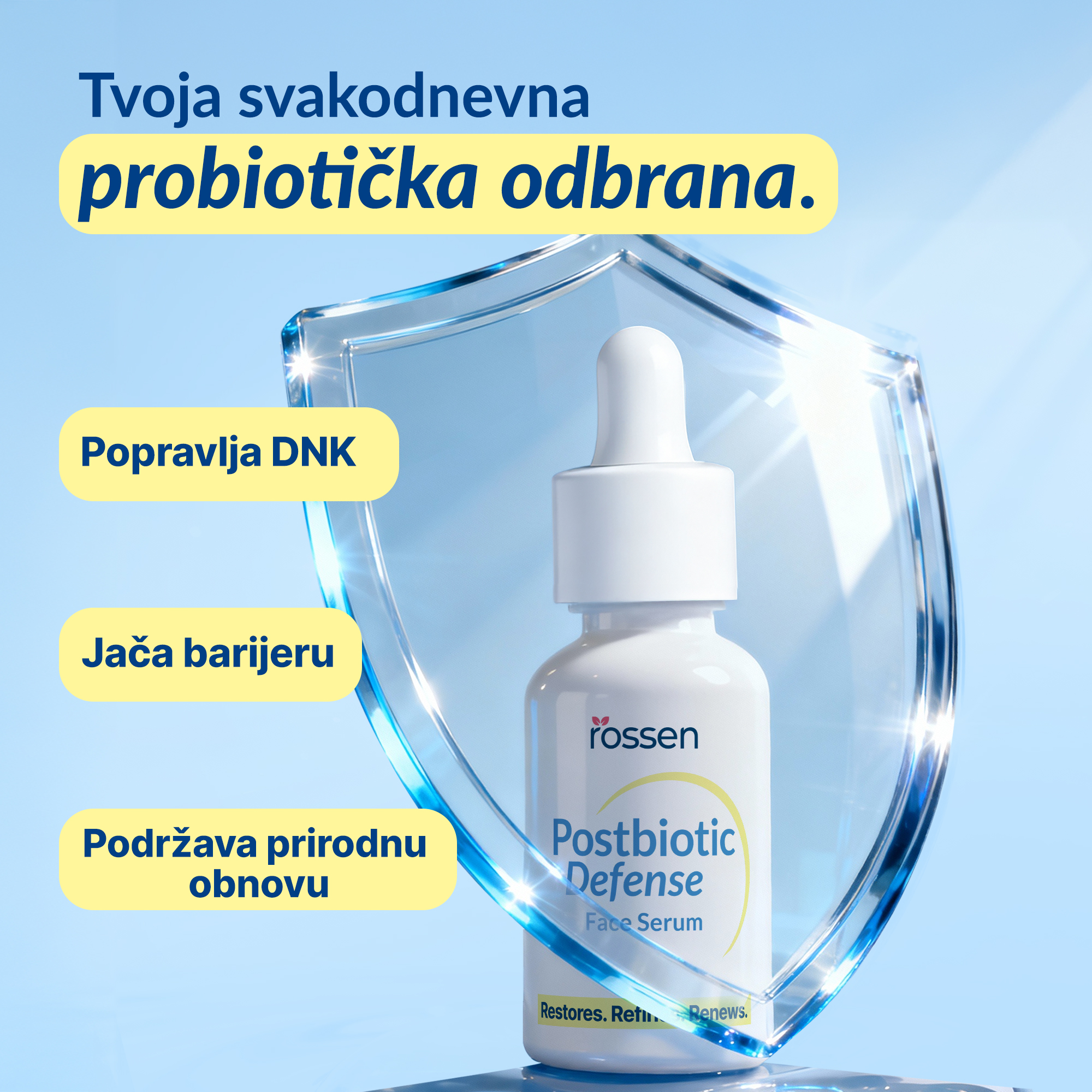 Rossen kozmetika Facebook ad