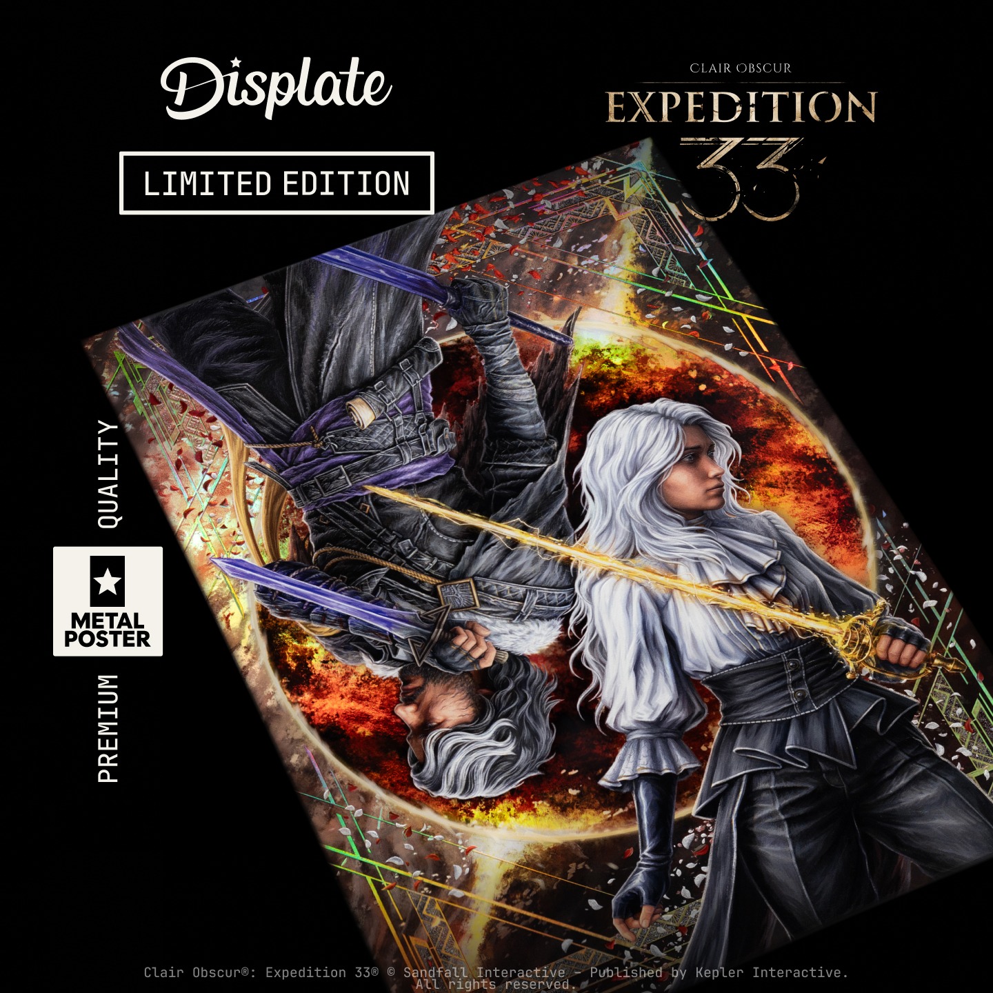 Displate Facebook ad