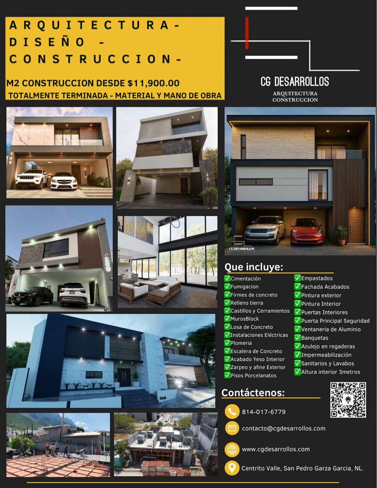 CG Desarrollos Facebook ad: COTIZA TU PROYECTO