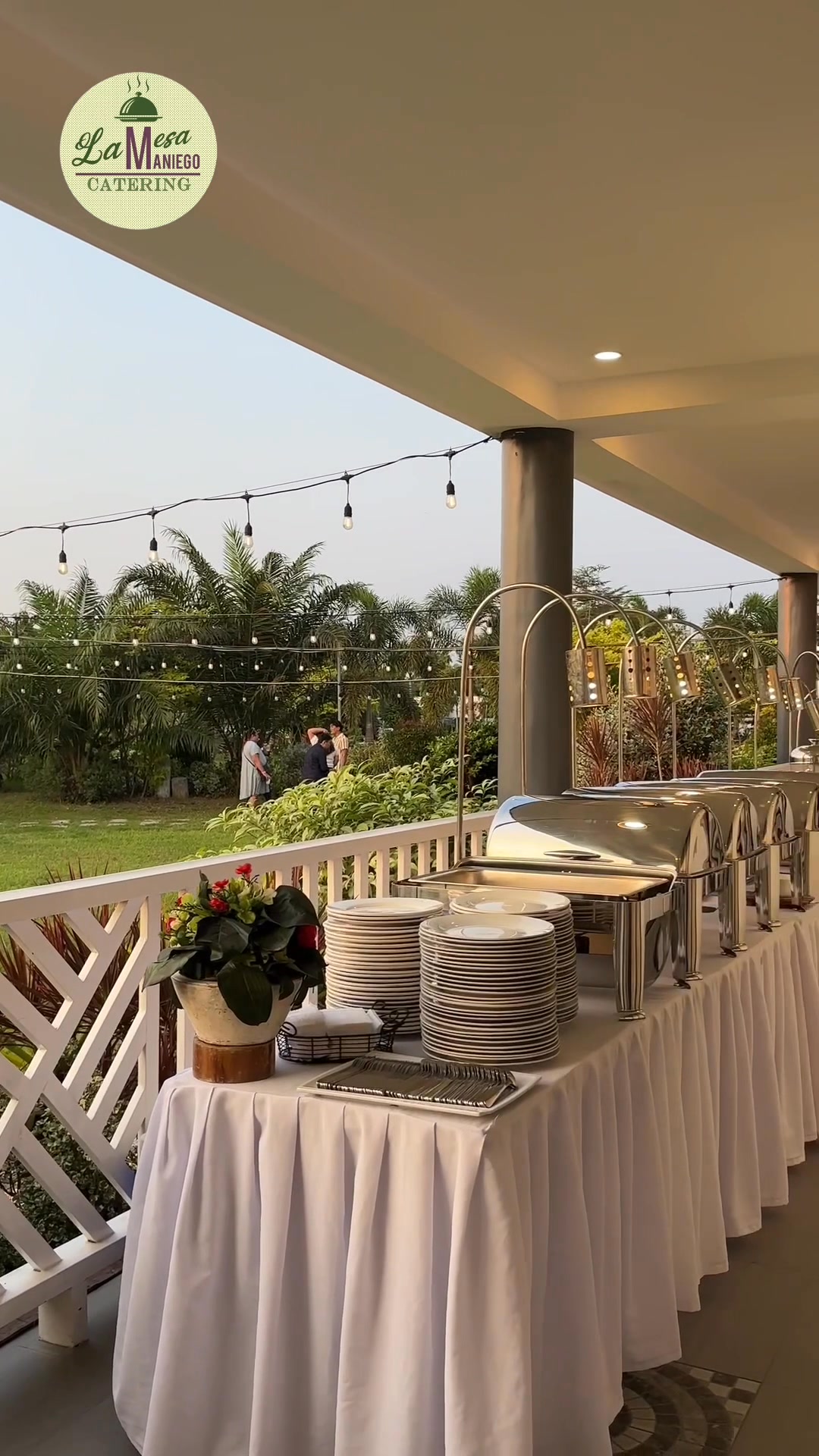La Mesa Maniego Catering Facebook ad: Reserve Your Date Now