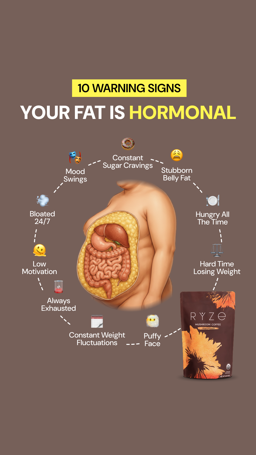 RYZE Superfoods Facebook ad