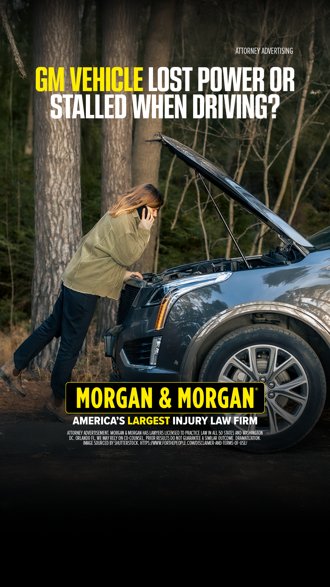 Morgan & Morgan Facebook ad