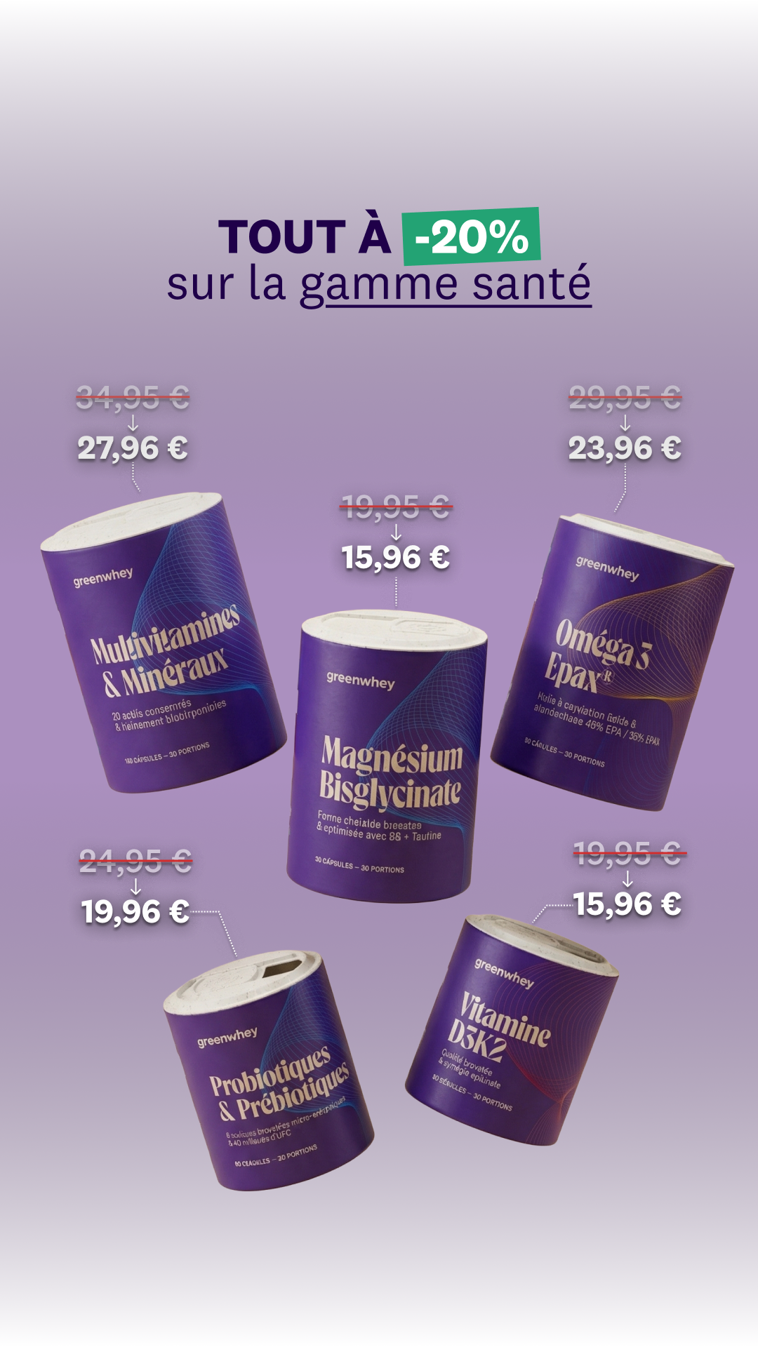 greenwhey Facebook ad
