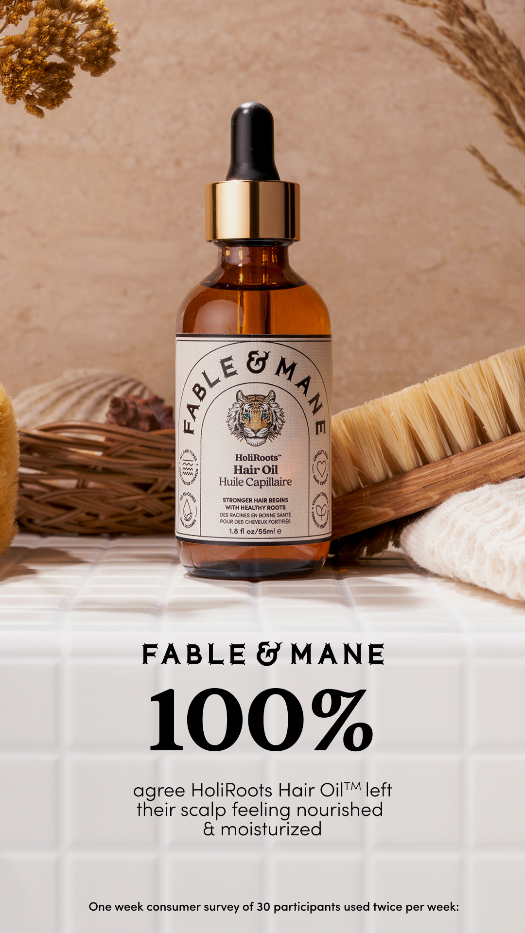 Fable and Mane Facebook ad from Mar 26, 2026