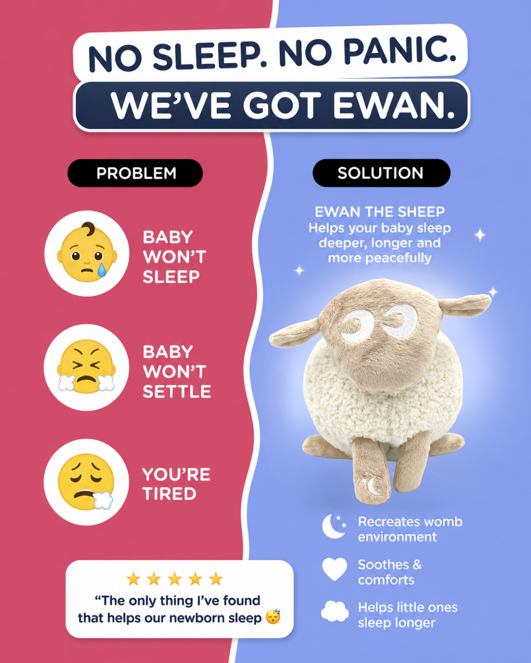 Ewan the dream sheep and friends Facebook ad