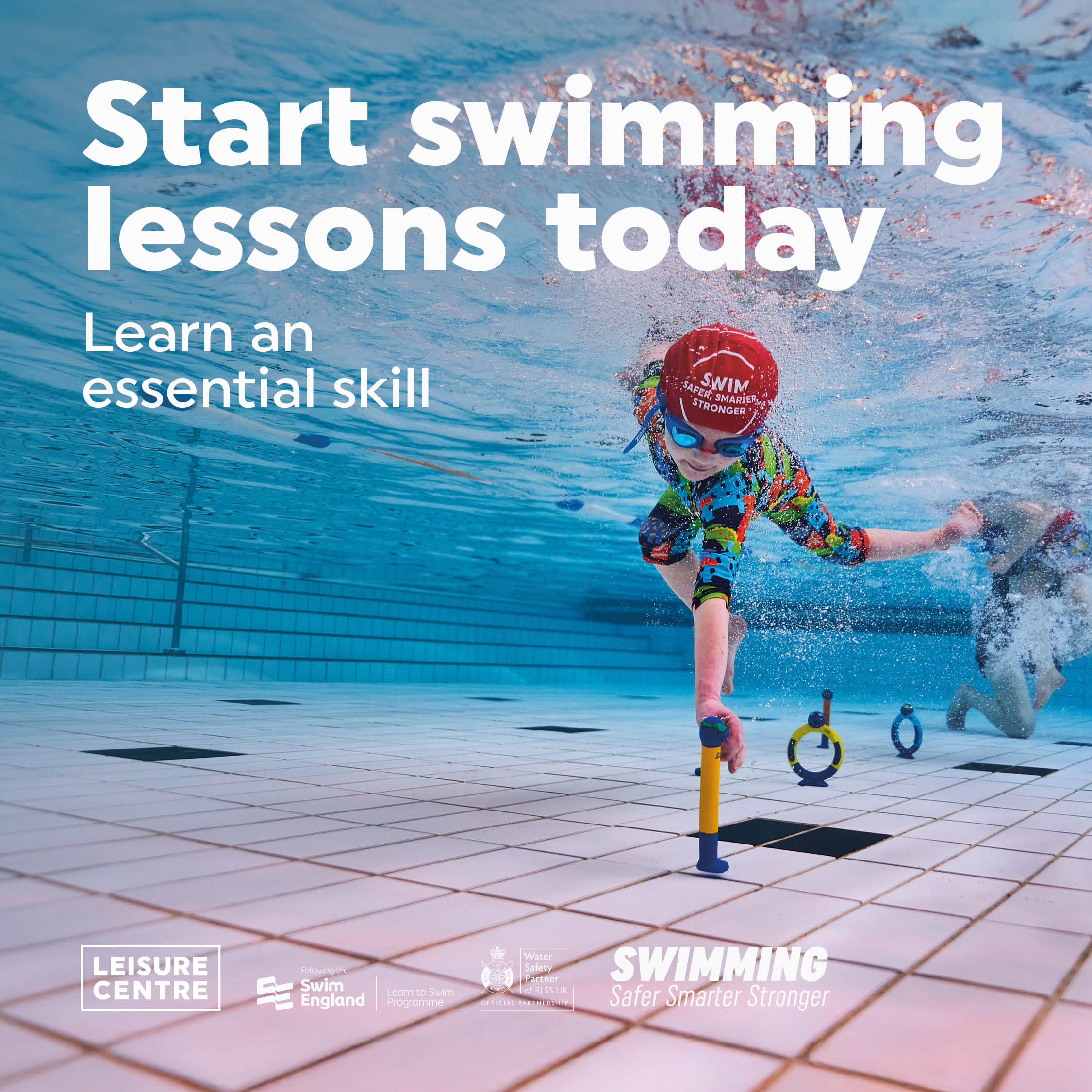 Quarry House Leisure Centre Facebook ad: Affordable Swimming Lessons