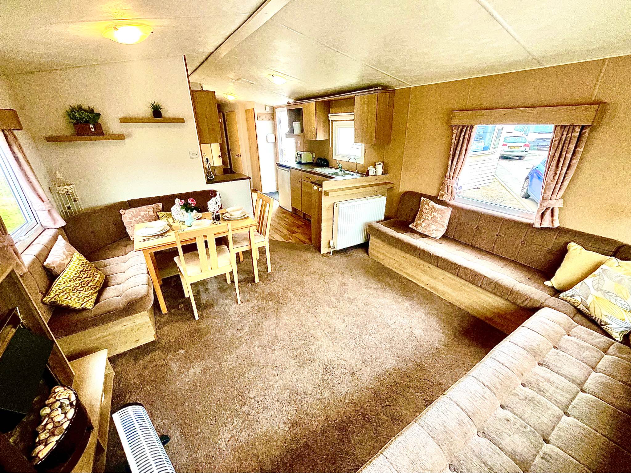 Ryan Alagoz Facebook ad: static caravan for sale in Bridlington with sea views
