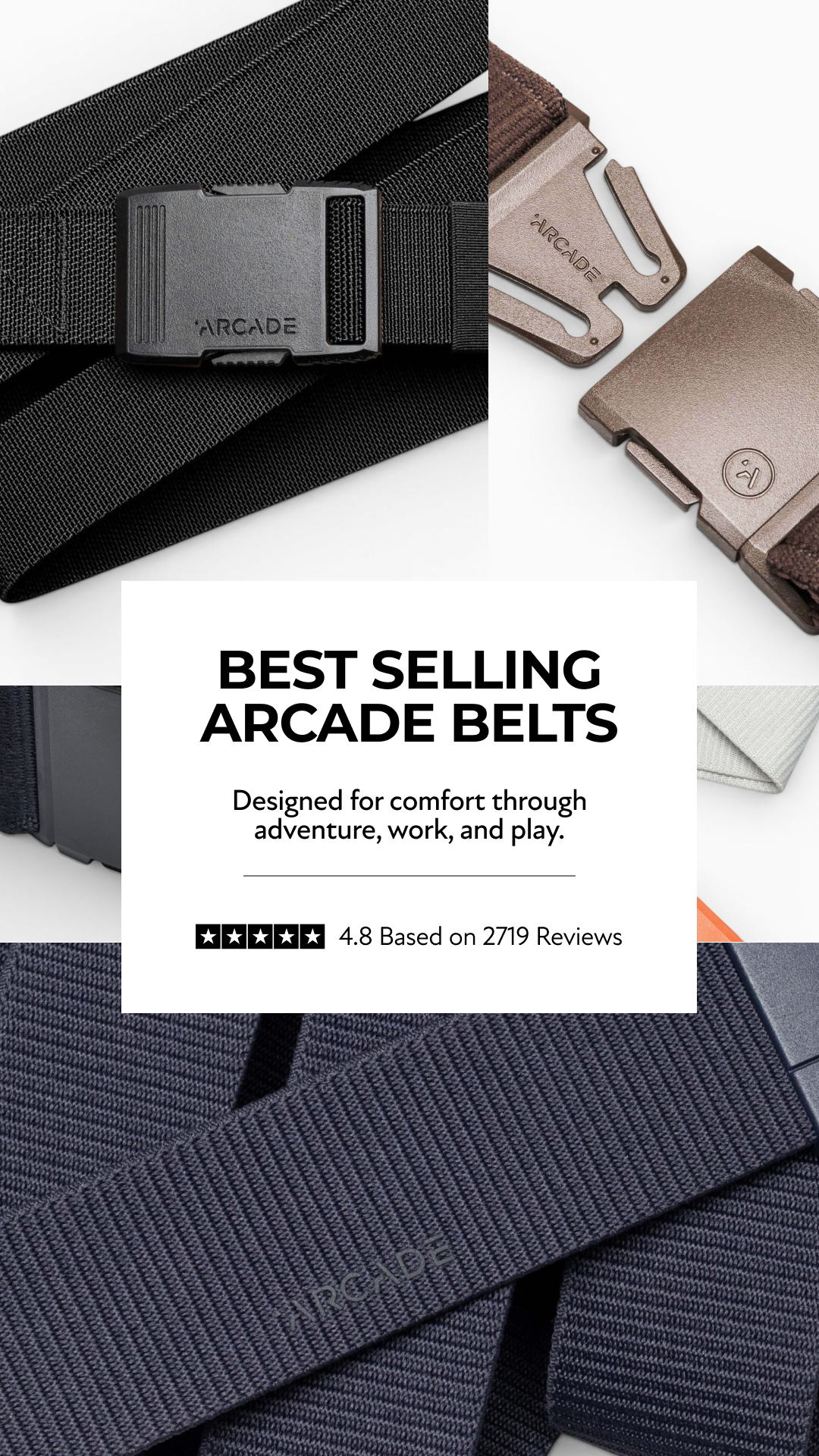 Arcade Belts Facebook ad