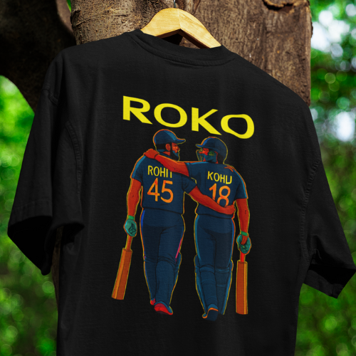 Collections Facebook ad: ROKO Cricket Themed Unisex T-Shirt - DesignDekh