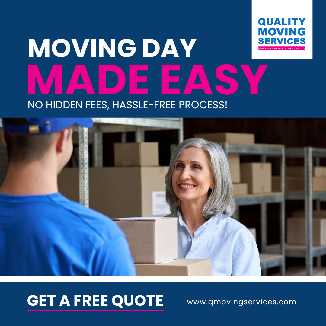 Quality Moving Services Facebook ad