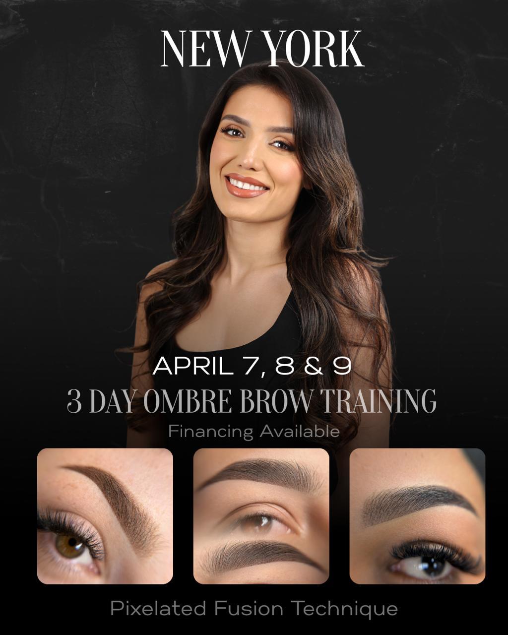 Elysian360 Studio LLC Facebook ad: NEW YORK CITY | 3-DAY PMU TRAINING
