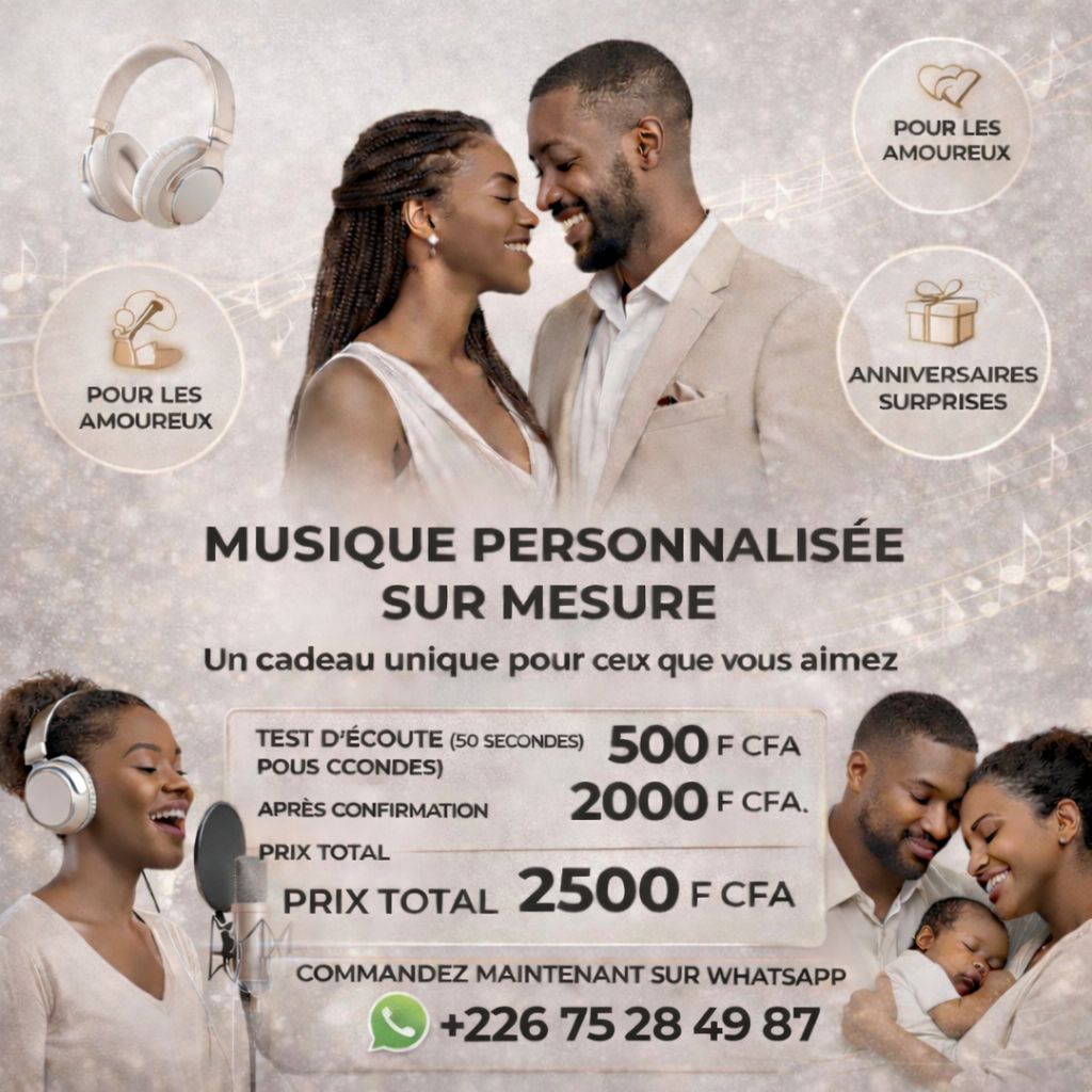 Max streaming Facebook ad: Musique personnalisée, le cadeau parfait
