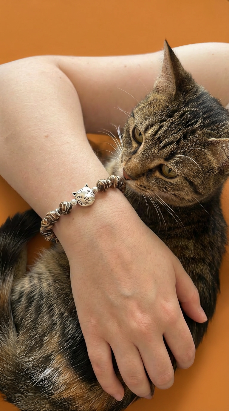 Paw Promise Facebook ad: Cat Lover Bracelets