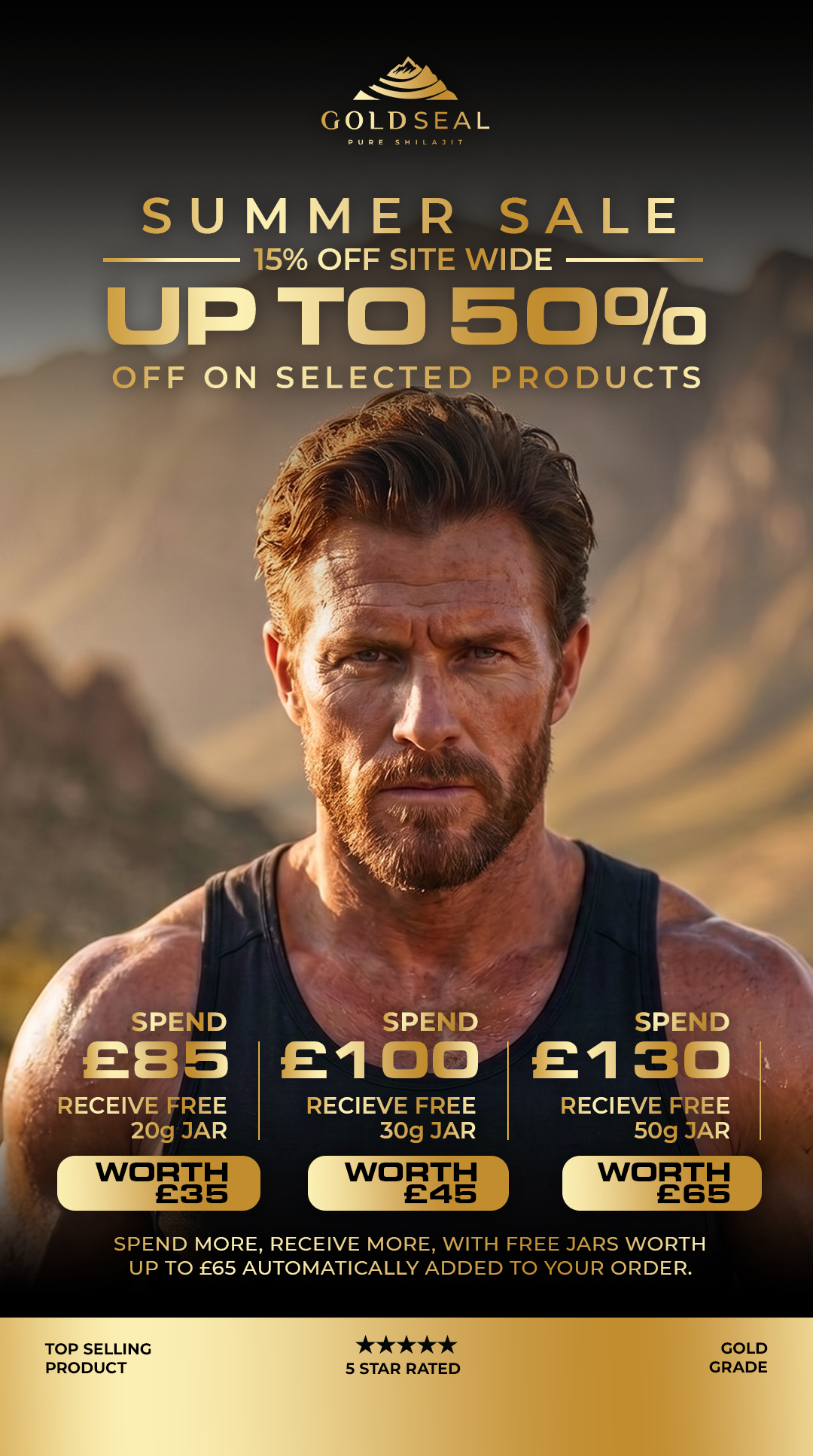 Gold Seal Shilajit Facebook ad