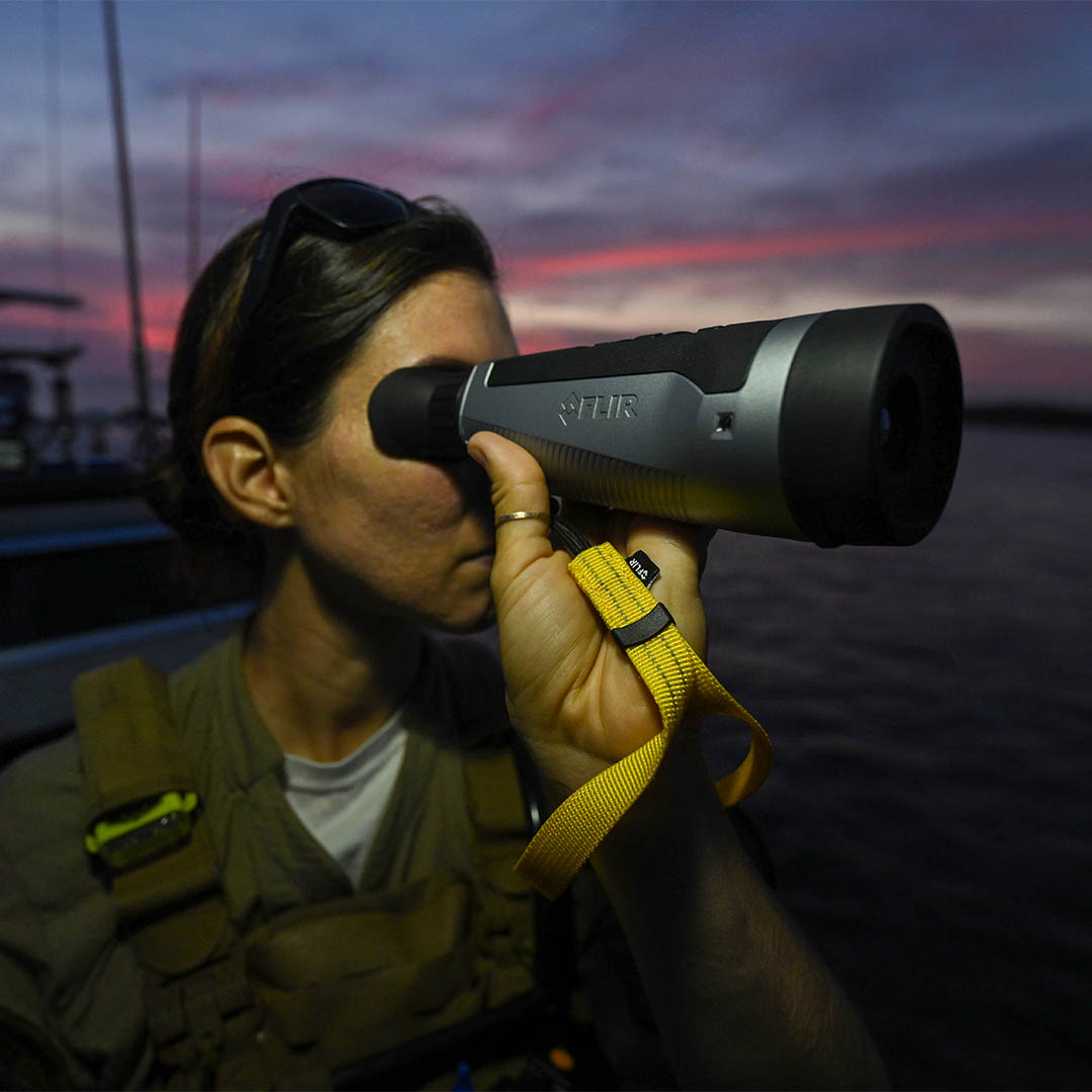 FLIR Marine Facebook ad: Stay safe on the water with the FLIR…