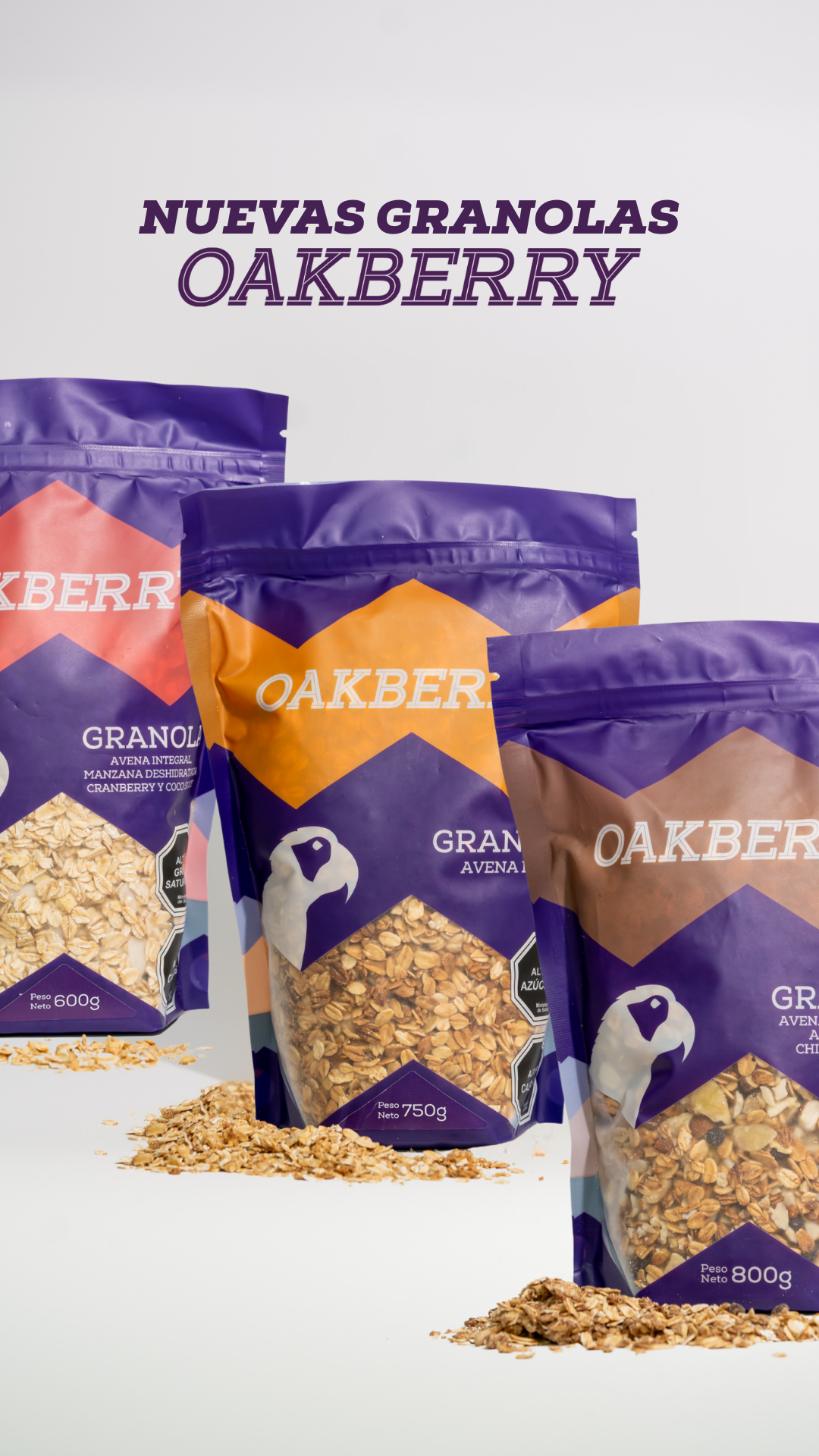 Oakberry Chile Facebook ad