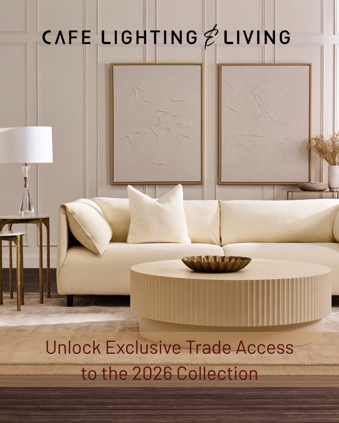 CAFE LIGHTING & LIVING Facebook ad: Trends come and go, but quality and reliability…