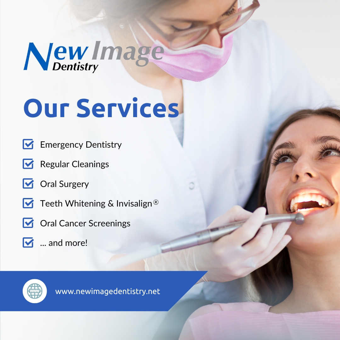 New Image Dentistry Facebook ad: Comprehensive Dental Care Under One Roof!