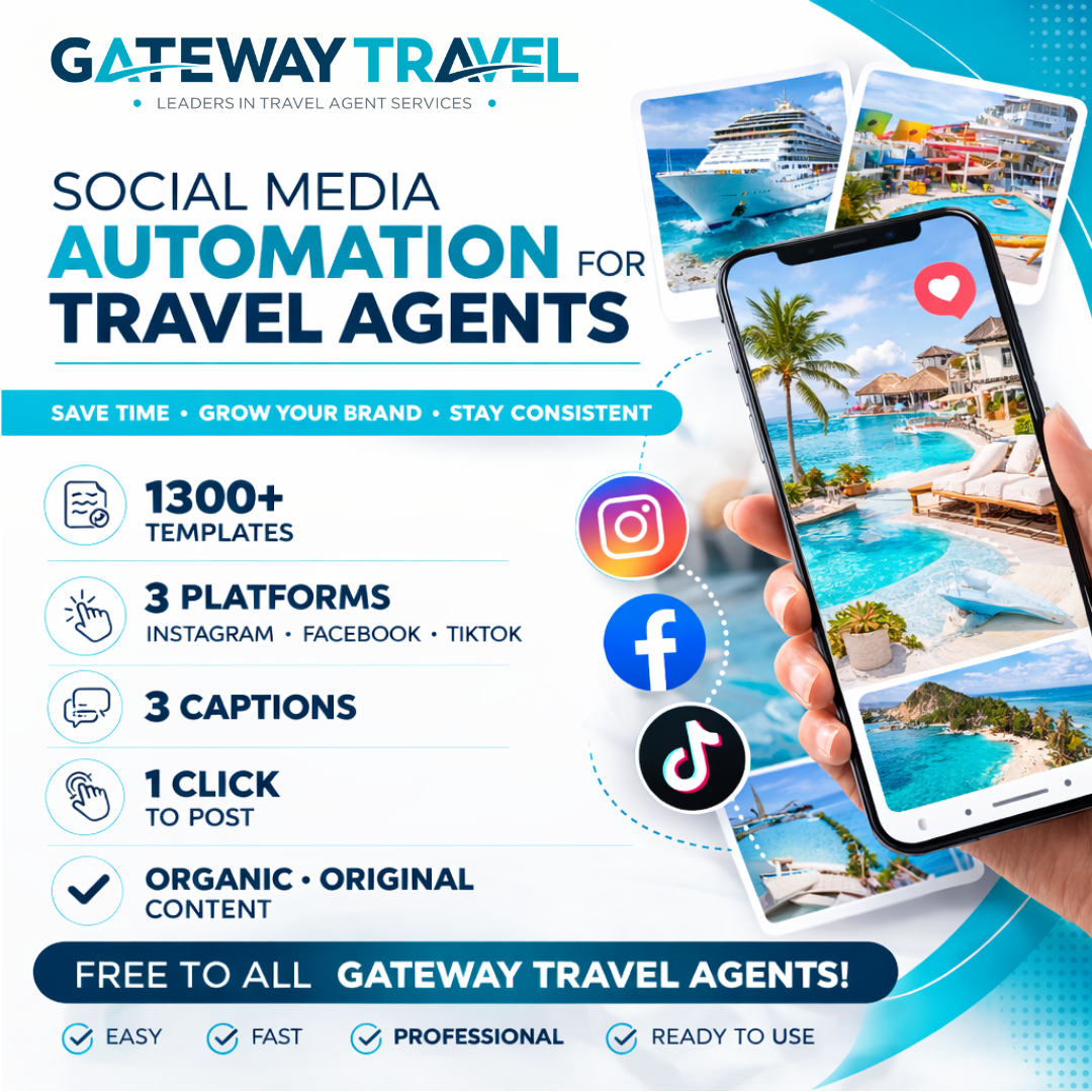 Gateway Travel Facebook ad