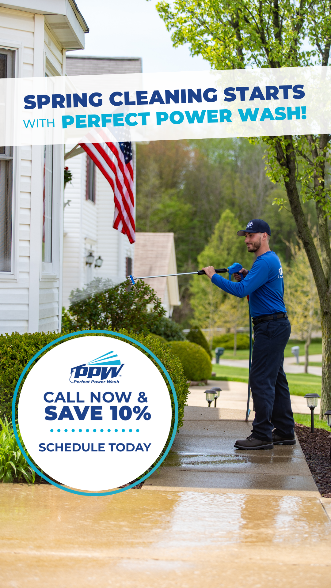 Perfect Power Wash Facebook ad from Mar 5, 2026