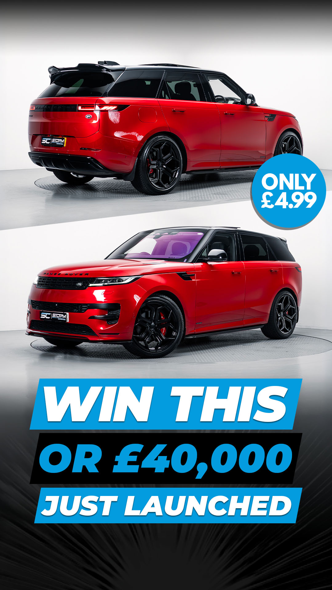 Storm Competitions Facebook ad