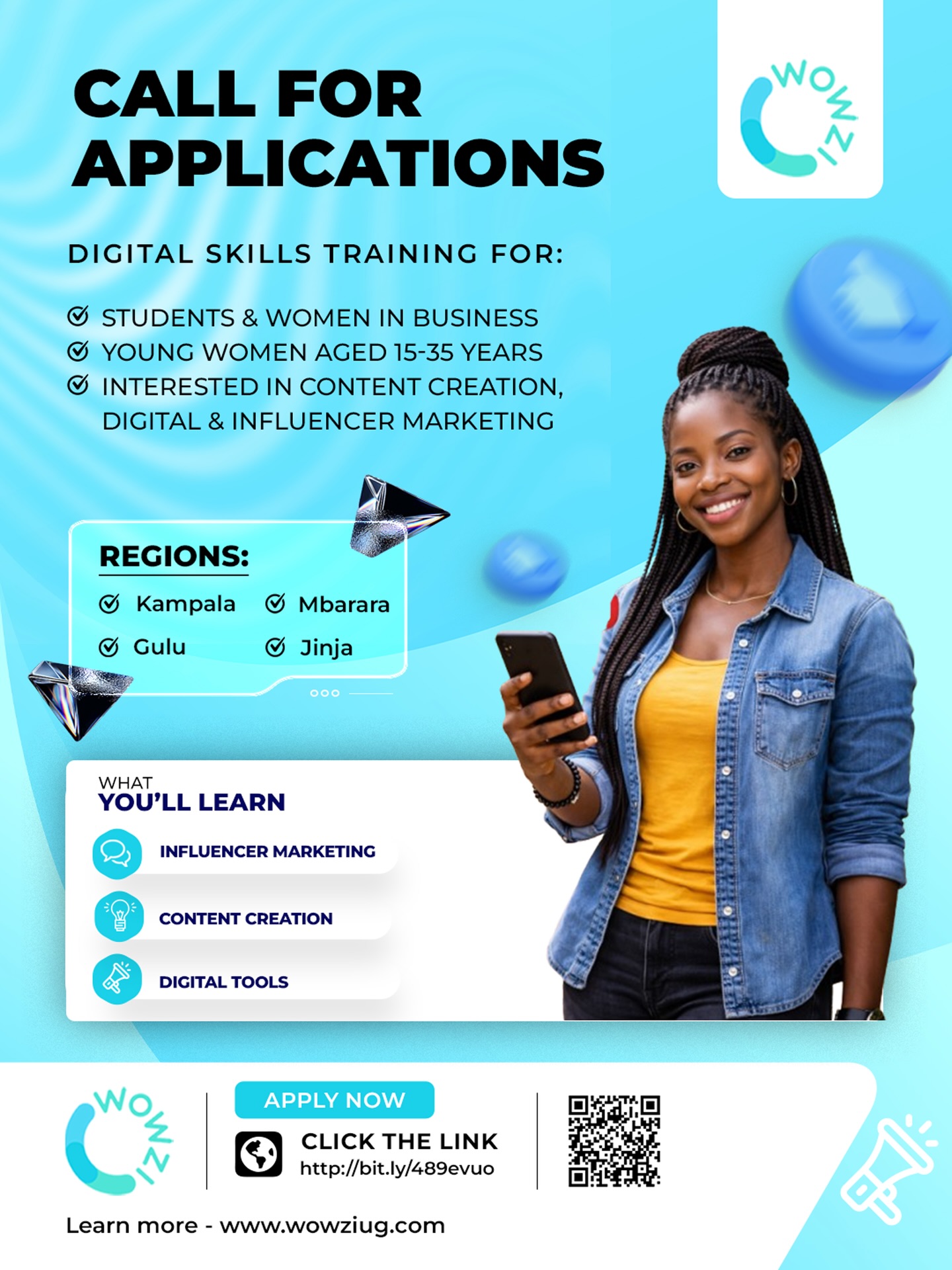 Samarah Digital Facebook ad: CALL FOR APPLICATIONS, UGANDA