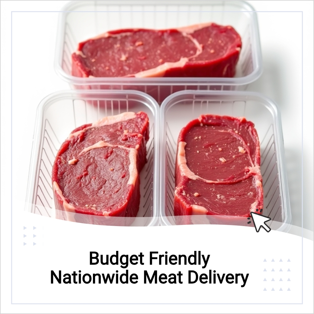 SmartSearches Central Facebook ad: Budget Friendly Nationwide Meat Delivery: