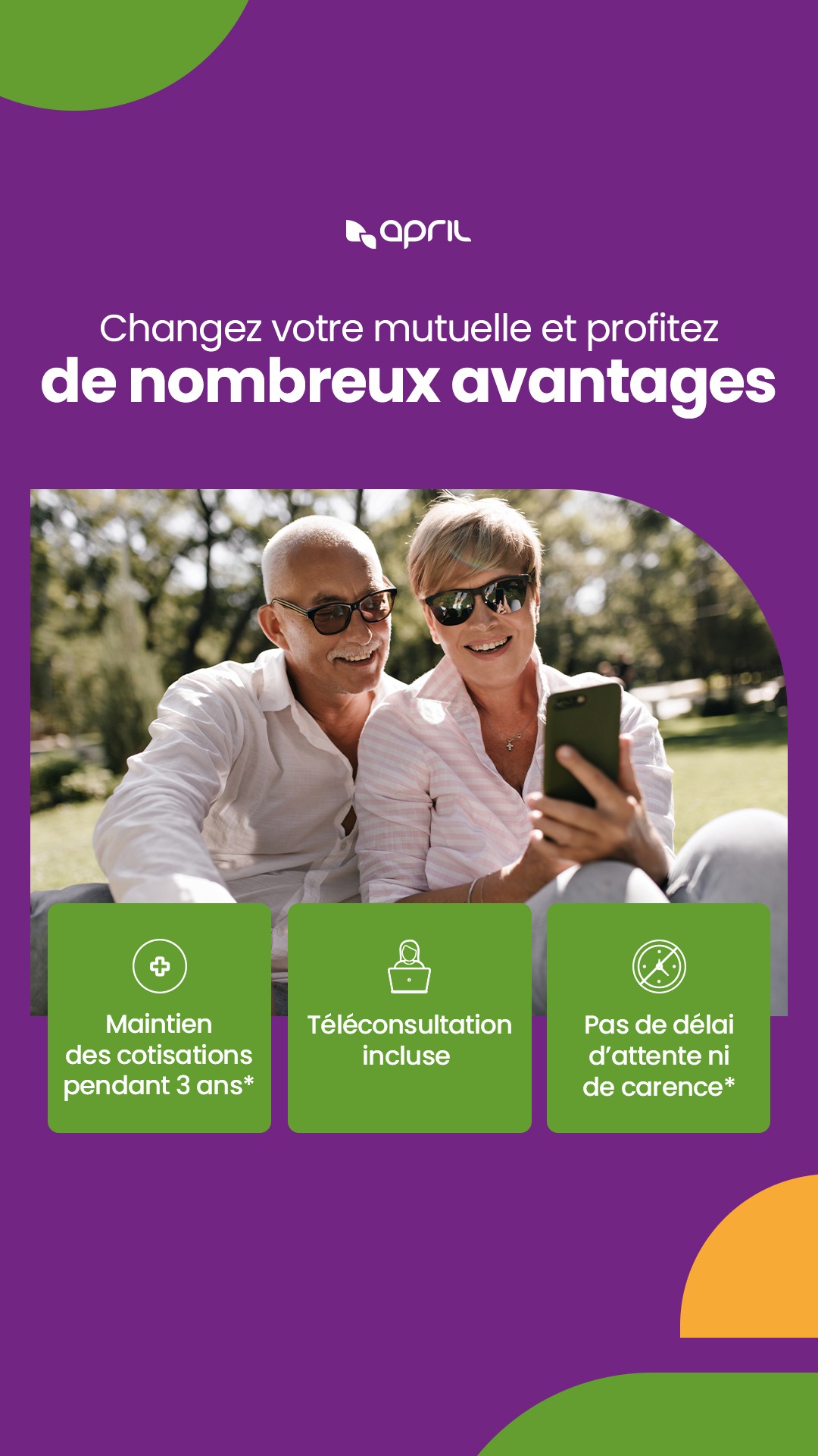APRIL Facebook ad