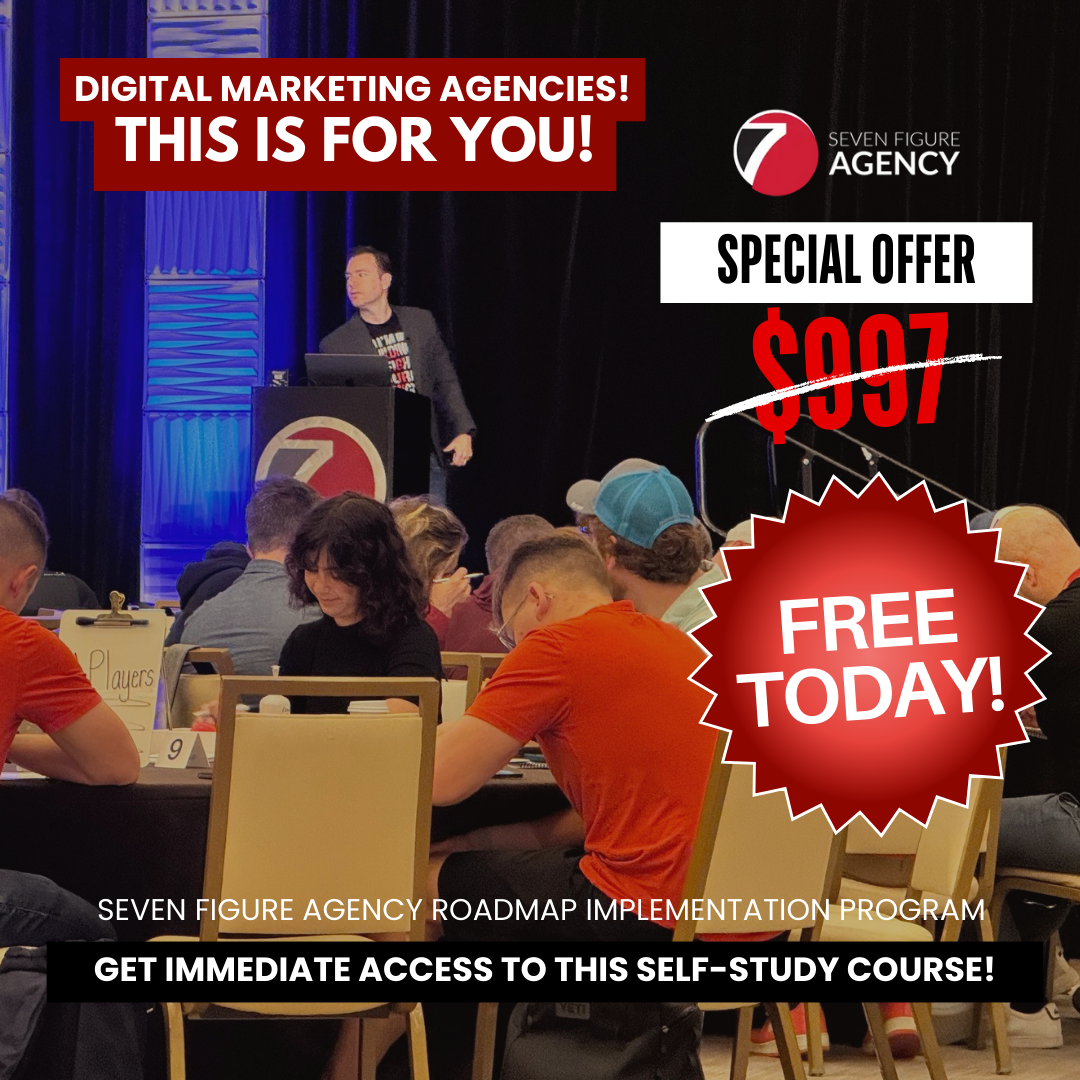 Seven Figure Agency Facebook ad