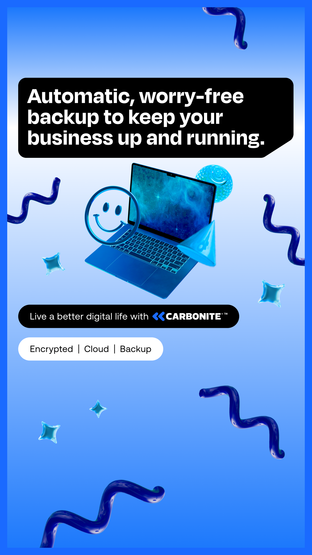 Carbonite Facebook ad