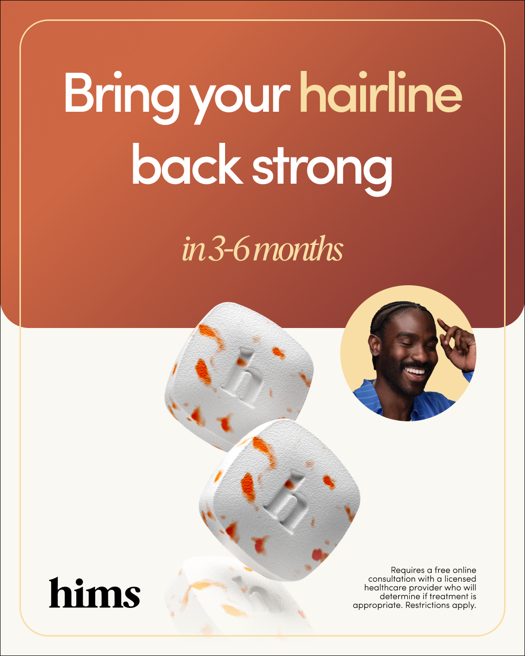 hims Facebook ad