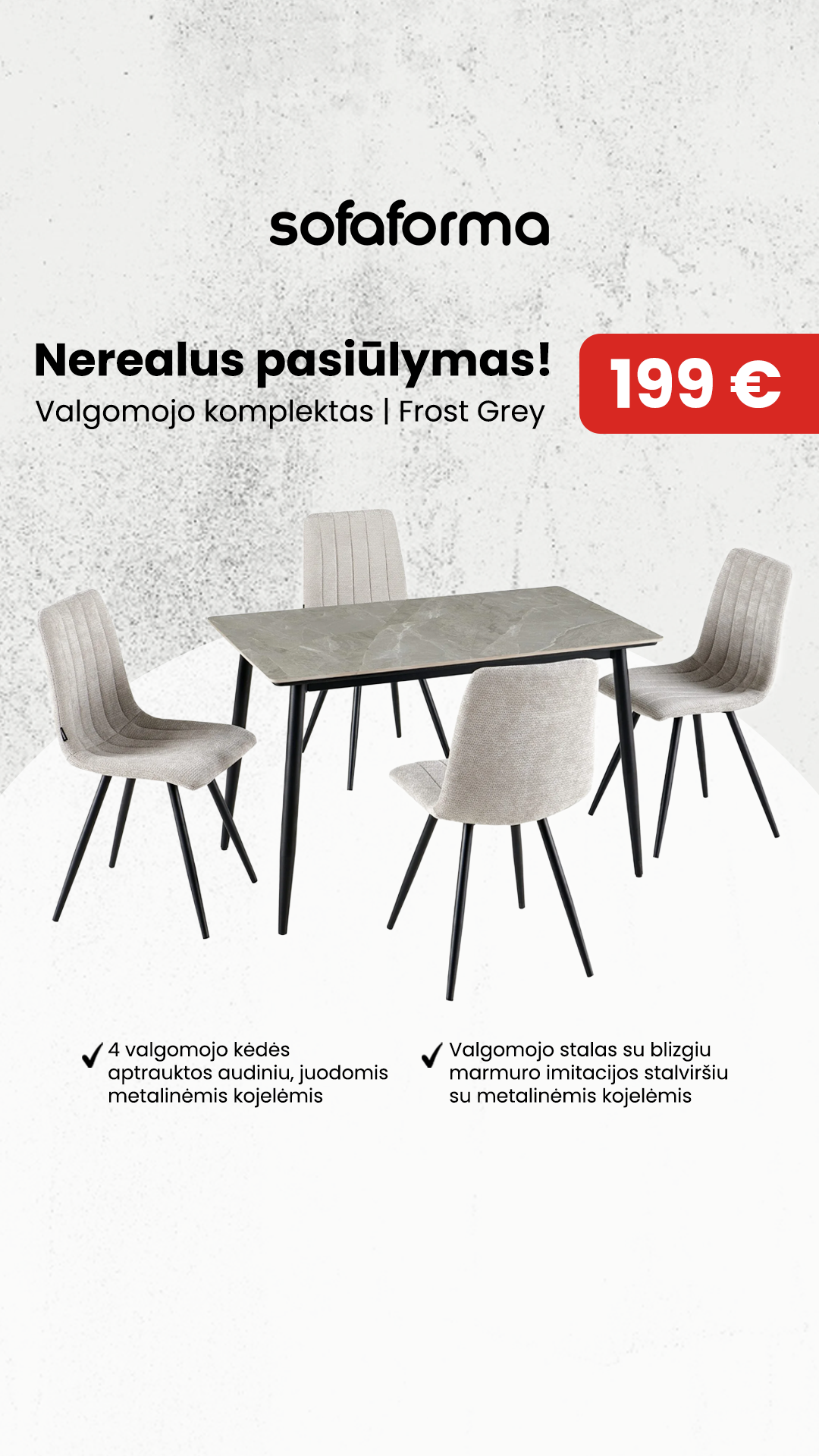 Sofaforma Facebook ad