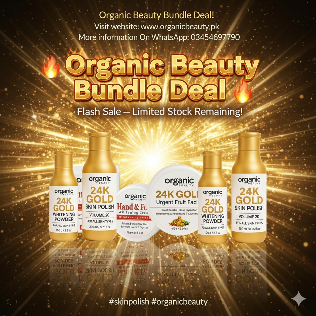 Organic Beauty Store Facebook ad