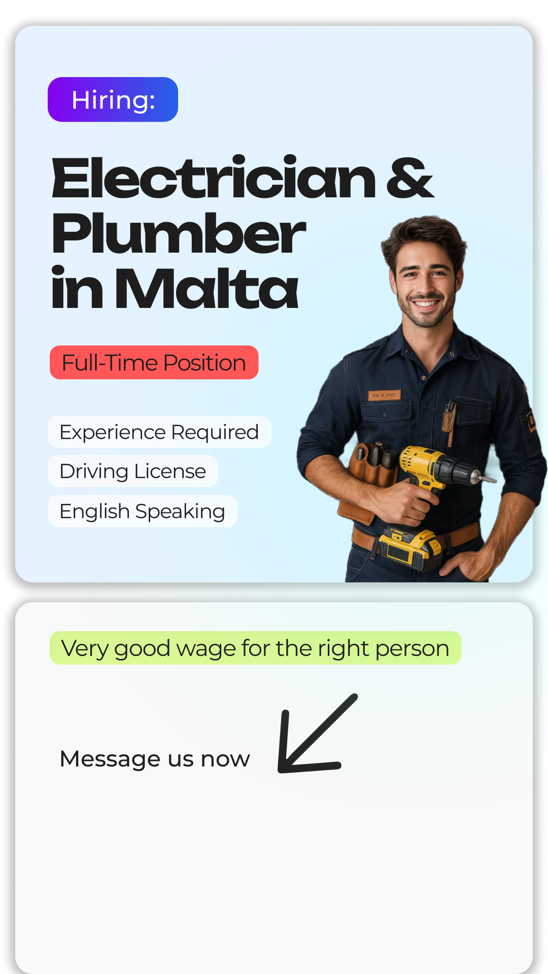 MMV Installations Facebook ad from Nov 18, 2025