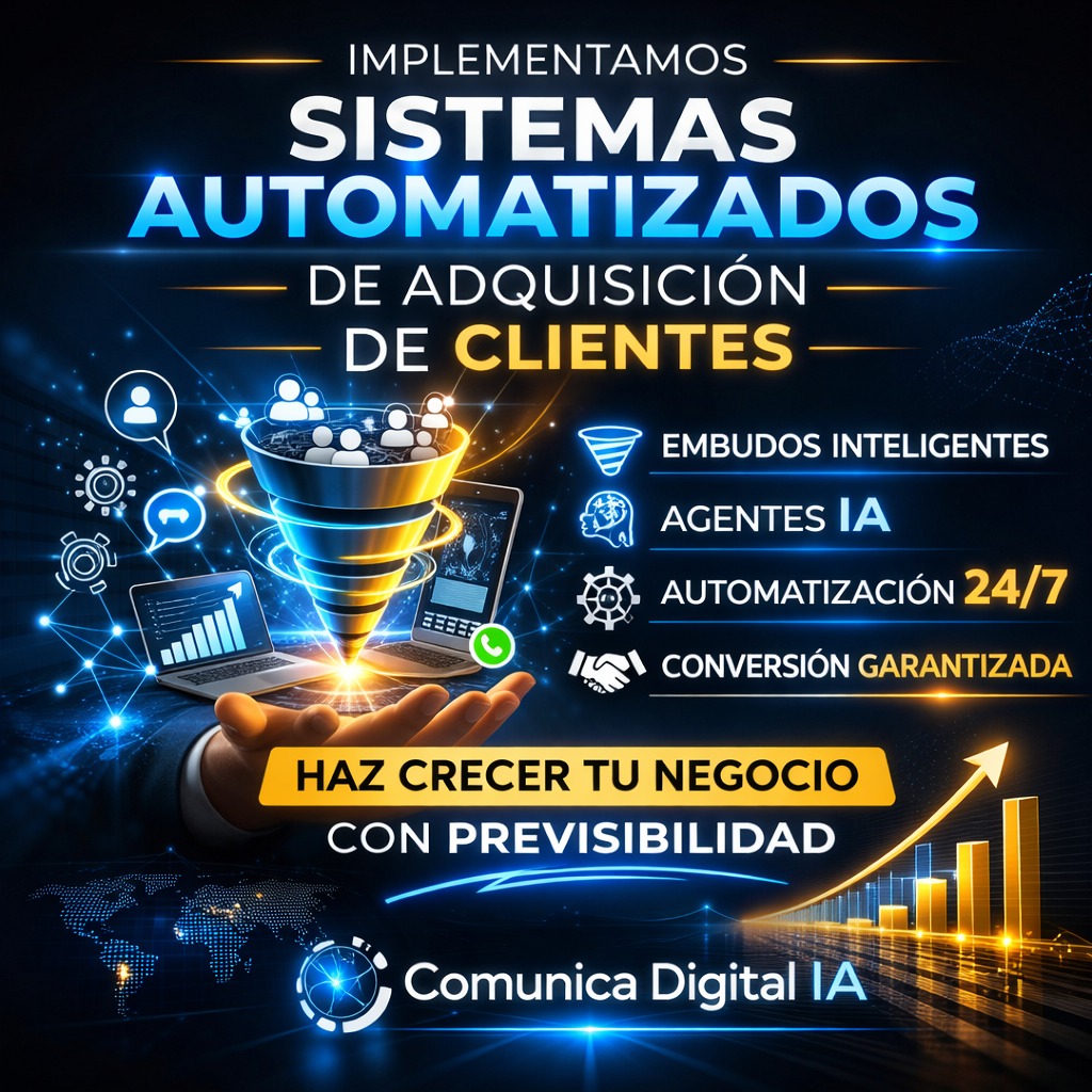 Comunica Digital IA Facebook ad: ¿Sigues dependiendo de anuncios manuales para conseguir…
