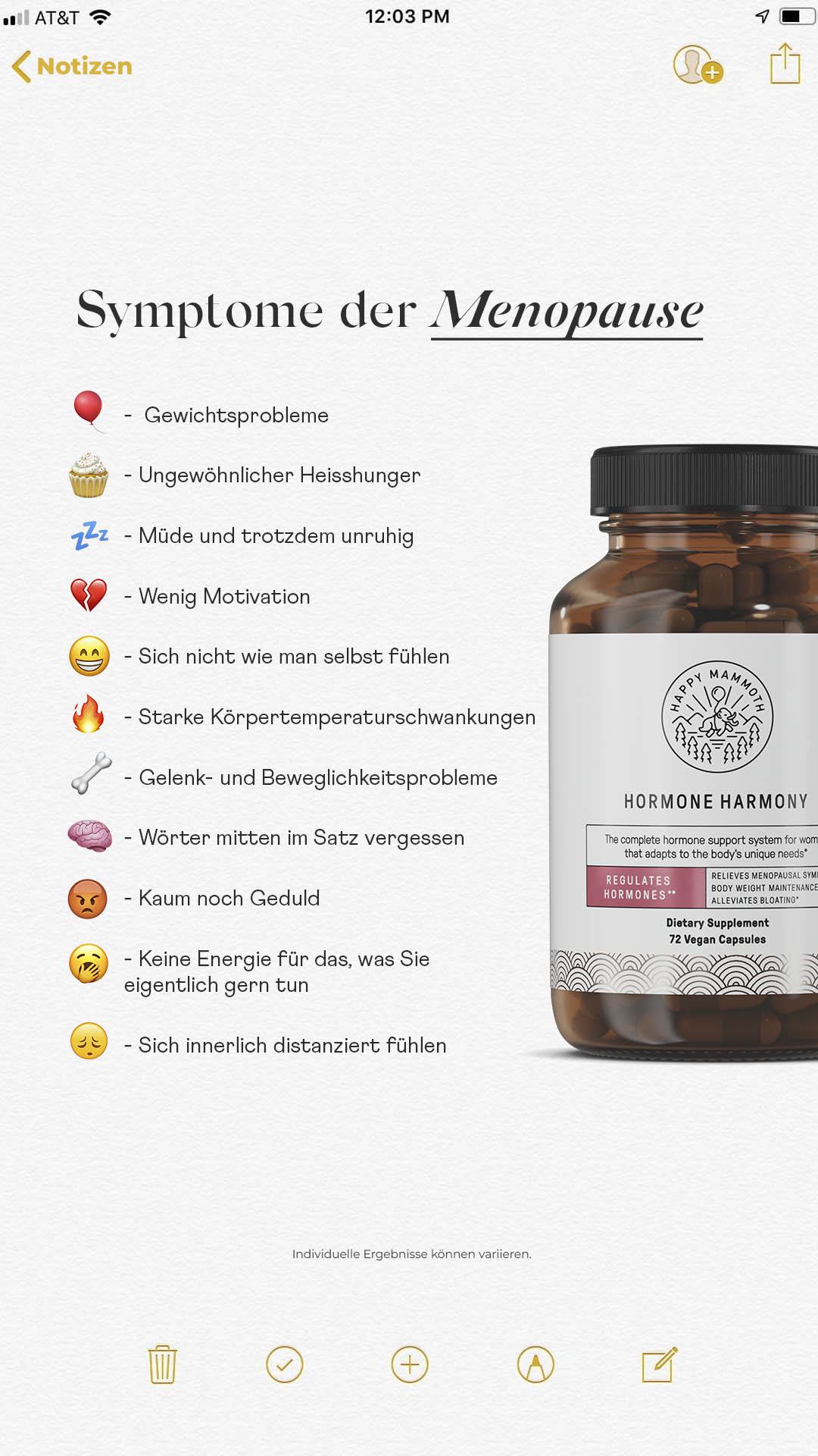 Happy Mammoth EU Facebook ad