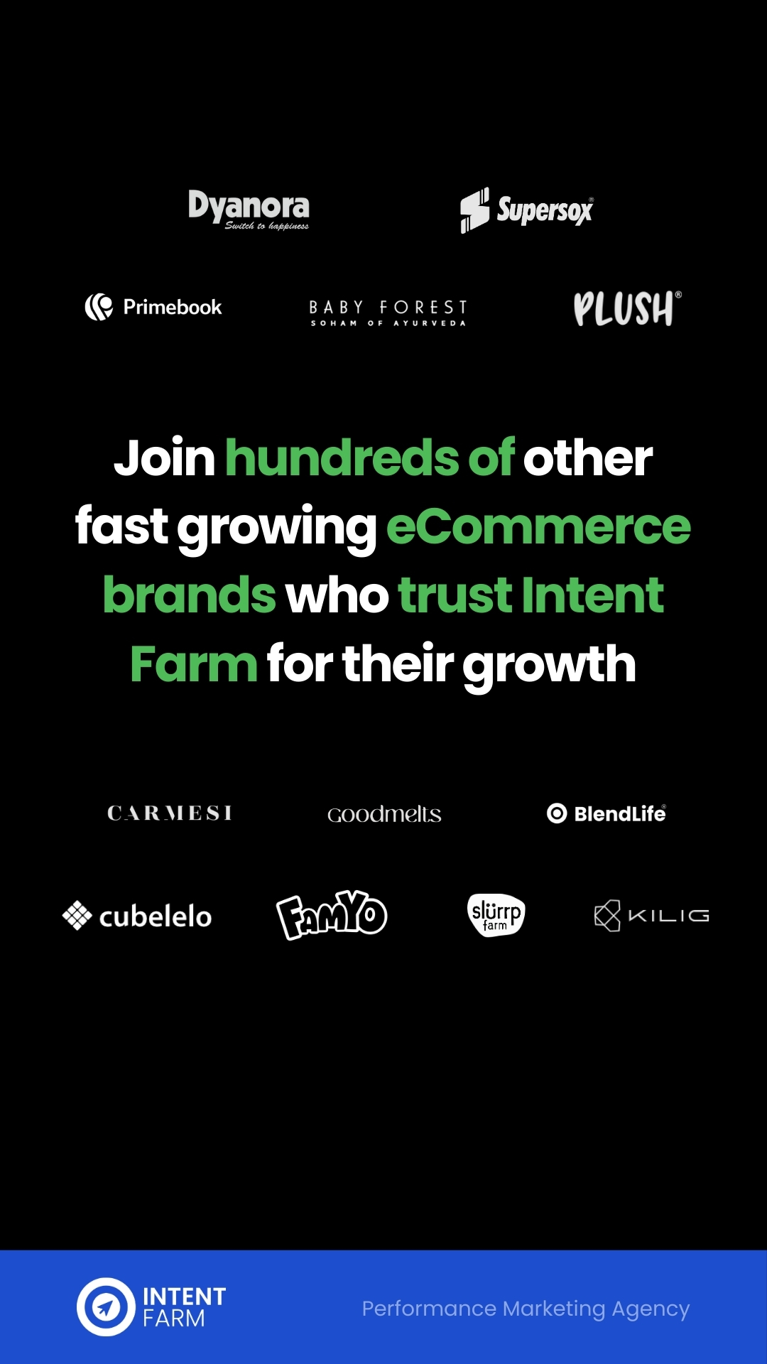 Intent Farm Facebook ad