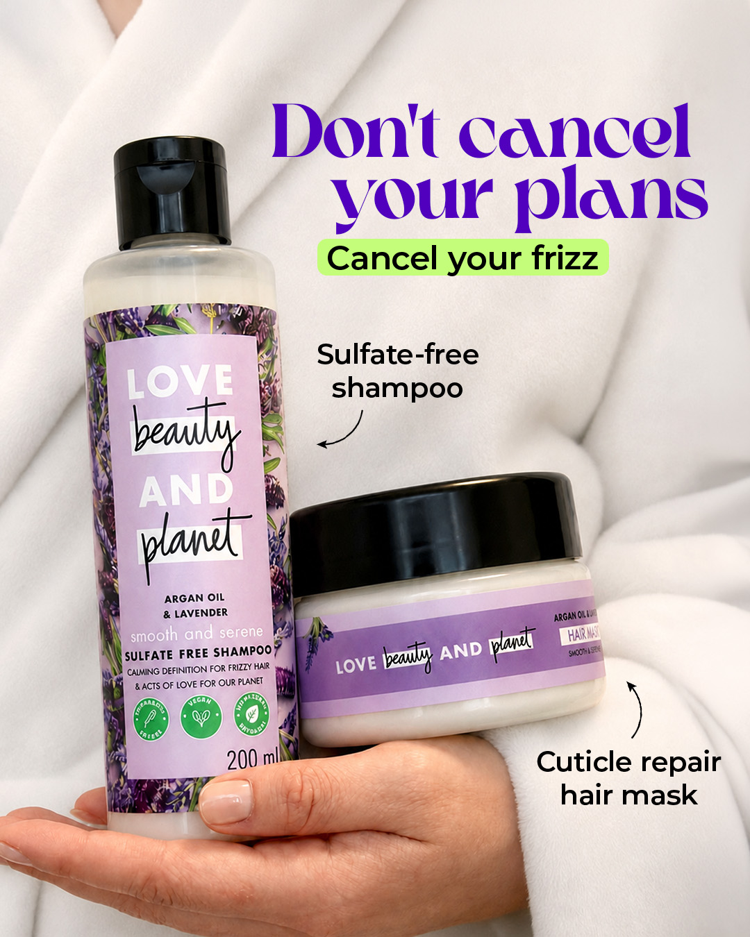 Love Beauty & Planet IN Facebook ad