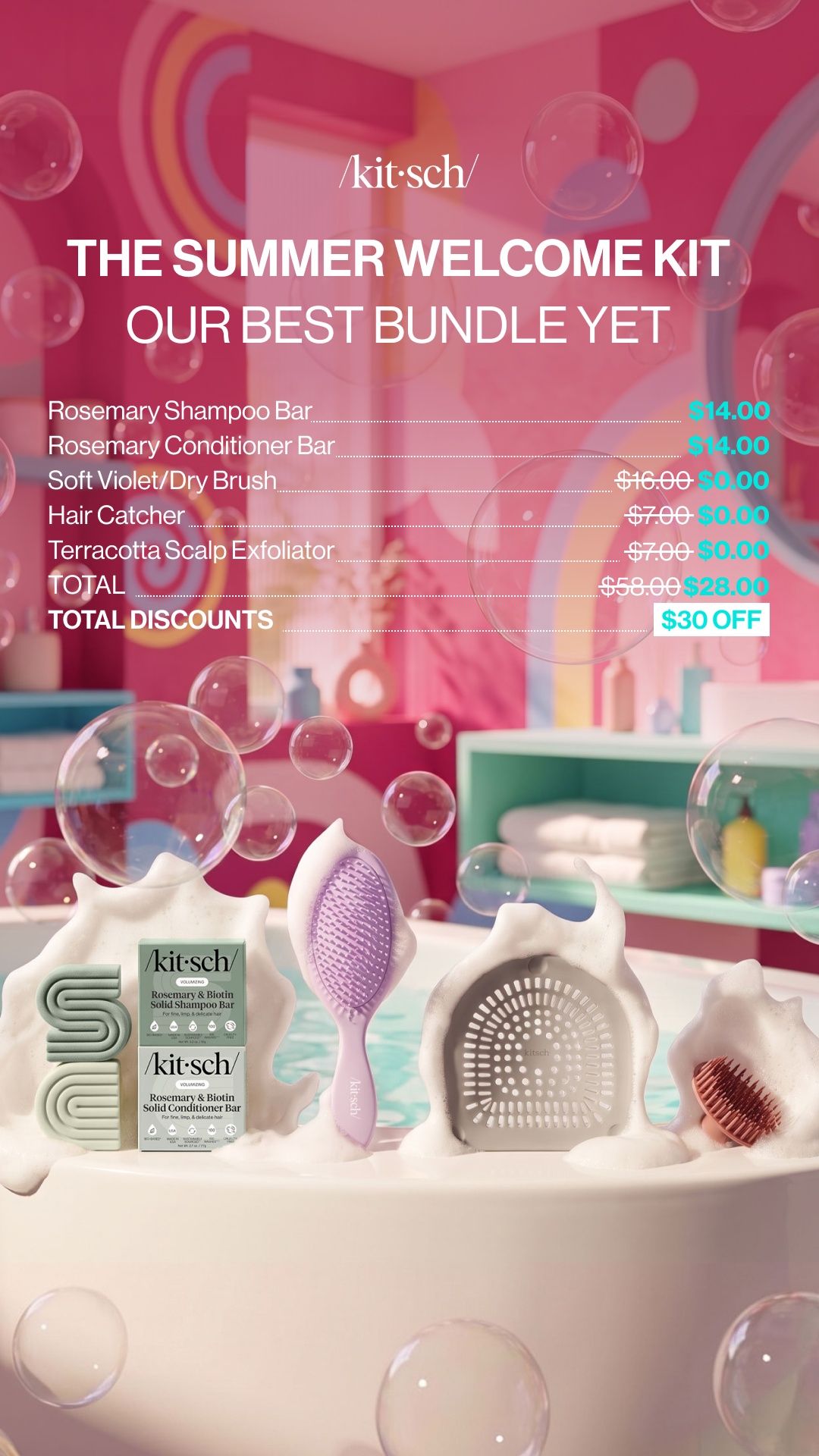 Kitsch Facebook ad